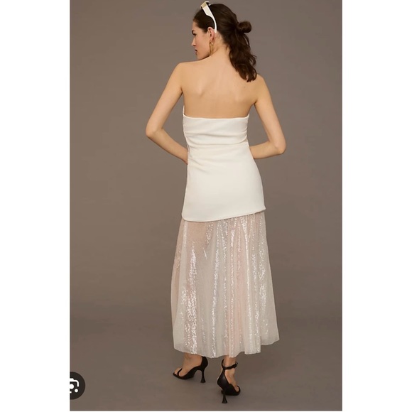 MISHA Strapless Sheer Dress - Picture 4 of 6